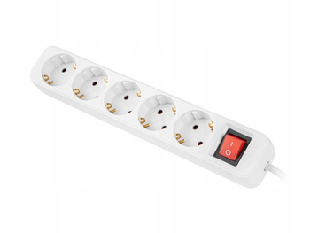 LISTWA PRZEDŁUŻACZ LANBERG 1.5m 5x230V POWER STRIP