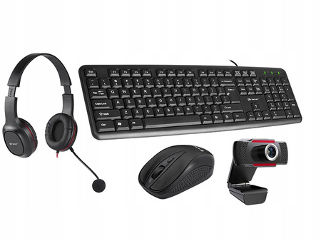 TRACER ZESTAW 4W1 MULTI-OFFICE KLAWIATURA MYSZ
