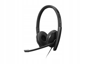 CZARNE SŁUCHAWKI Z MIKROFONEM LENOVO WIRED ANC HEADSET GEN 2