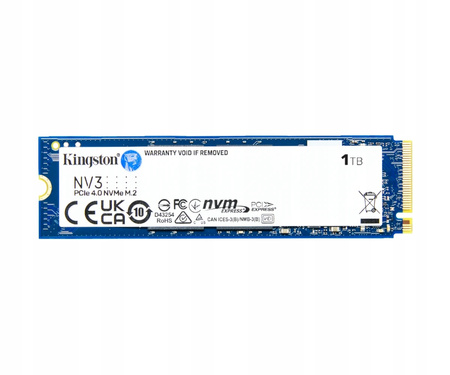 SZYBKI DYSK SSD KINGSTON NV3 1TB NVMe M.2 PCIe 4.0