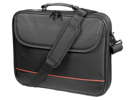 CZARNA MOCNA TORBA NA LAPTOPA TRACER STRAIGHT 17''