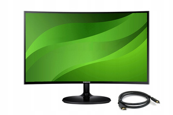 ZAKRZYWIONY MONITOR SAMSUNG 24'' S24C360 CURVED