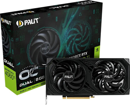 KARTA GRAFICZNA PALIT GEFORCE RTX 4060 Ti DUAL OC 8GB