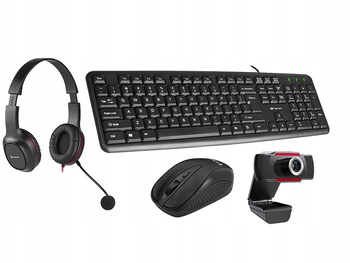 TRACER ZESTAW 4W1 MULTI-OFFICE KLAWIATURA MYSZ