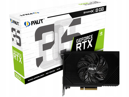 KARTA GRAFICZNA PALIT GEFORCE RTX 3050 STORMX 8GB