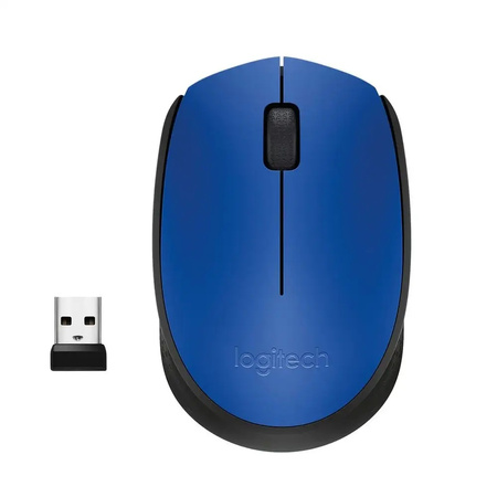 KLASYCZNA NIEBIESKA MYSZ BEZPRZEWODOWA LOGITECH M171 BLUE