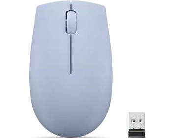 MYSZ BEZPRZEWODOWA LENOVO COMPACT 300 BŁĘKITNA OPTYCZNA 1000 DPI