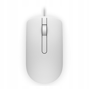 KLASYCZNA MYSZ OPTYCZNA MS116 DELL USB BIAŁA