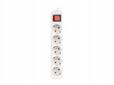 LISTWA PRZEDŁUŻACZ LANBERG 1.5m 5x230V POWER STRIP