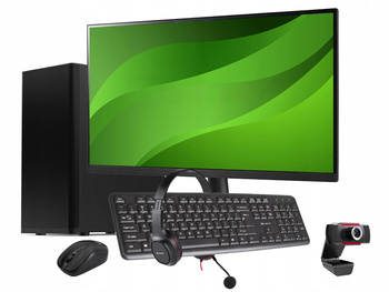 KOMPUTER SPCX Z MONITOREM LED 24" i5-14400 16GB UHD730 SSD 4TB