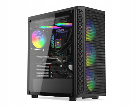 KOMPUTER GAMINGOWY SPCX i7-12700K 32GB DDR4 RTX4060 SSD 1TB ARGB