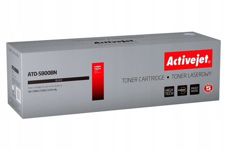 TONER ACTIVEJET ATO-5800BN OKI BLACK NOWY