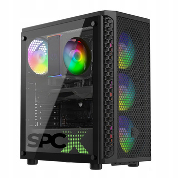 KOMPUTER PC SPCX i5-14400 32GB DDR4 RTX5060Ti SSD 1TB RGB