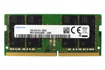 PAMIĘĆ RAM DDR4 SAMSUNG 32GB 3200MHz 1x32GB SODIMM