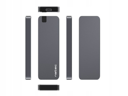 KIESZEŃ OBUDOWA NATEC RHINO M.2 NVMe USB-C USB 3.1