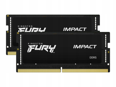 PAMIĘĆ RAM DO LAPTOPA KINGSTON FURY IMPACT 64GB DDR5 5600MHz SODIMM 2x32GB