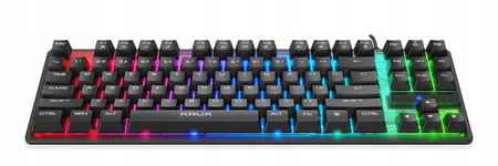 KLAWIATURA GAMINGOWA KRUX SOLAR TKL RGB USB