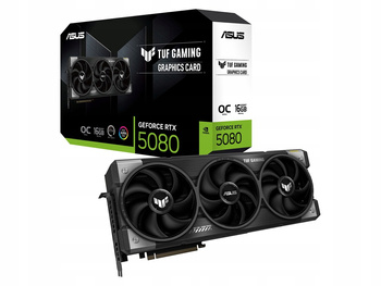 KARTA GRAFICZNA ASUS GEFORCE RTX 5080 TUF GAMING OC 16GB GDDR7