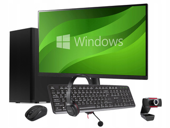 KOMPUTER SPCX Z MONITOREM LED 24" i3-14100 16GB UHD730 SSD 4TB WIN11