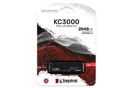 ULTRA SZYBKI DYSK SSD KINGSTON KC3000 2TB NVMe M.2 PCIe 4.0