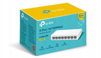 PRZEŁĄCZNIK / SWITCH TP-LINK / 8 PORTÓW / LS1008