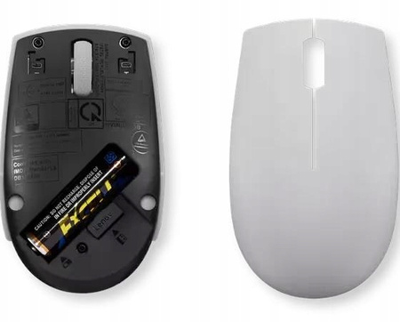 MYSZ BEZPRZEWODOWA LENOVO COMPACT 300 SZARA OPTYCZNA 1000 DPI