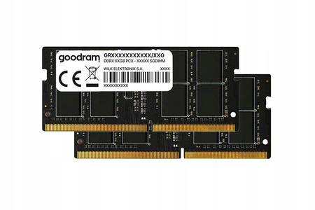 PAMIĘĆ RAM DDR4 GOODRAM 32GB 2400MHz 2x16GB SODIMM