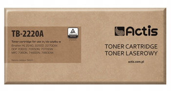 TONER ACTIS TB-2220A BROTHER TN-2220 CZARNY NOWY