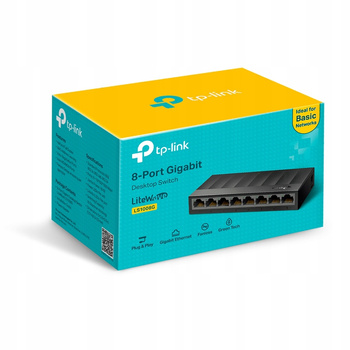 GIGABIT LAN SWITCH TP-LINK 8 PORTÓW 10/100/1000