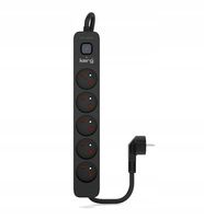 LISTWA PRZEDŁUŻACZ Z WŁĄCZNIKIEM KERG 3m 5x230V M02517